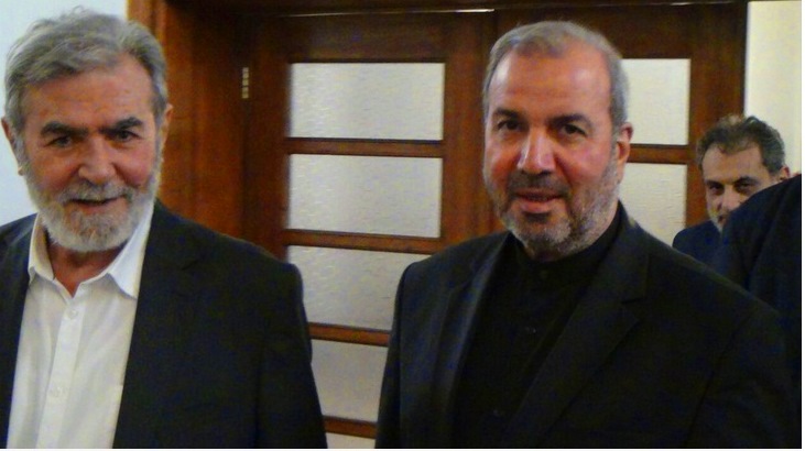 امين عام الجهاد الاسلامي يلتقي السفير الايراني في بغداد