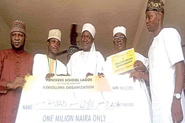 پسر 15 ساله نیجریه‌ای نفر اول مسابقه قرآن در این کشور شد