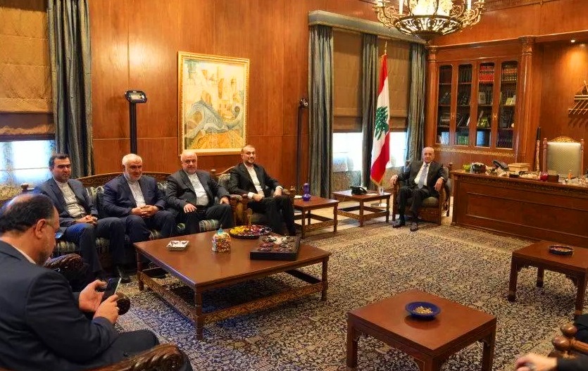 لقاءات عدة تجمع أميرعبداللهيان بالقادة اللبنانين