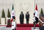 استقبال رسمی رئیس جمهور سوریه از آیت الله رئیسی