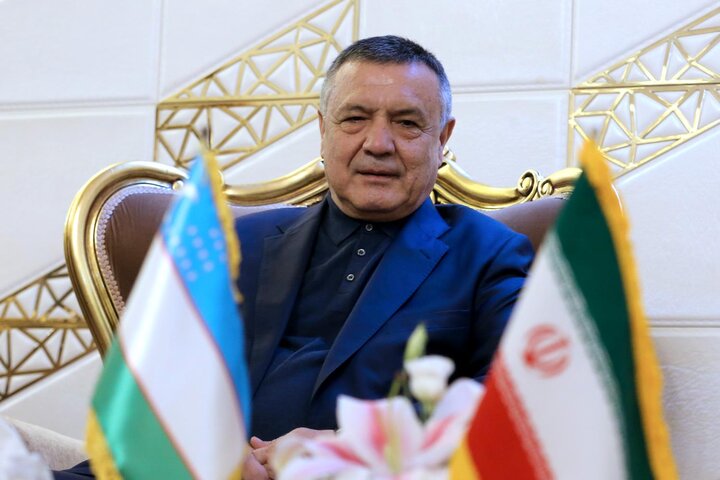 دیدار رئیس مجلس ازبکستان با قالیباف