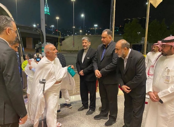 First group of Iranian Hajj pilgrims arrive in Mecca (video)  
