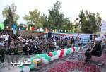 آیین افتتاح یادمان شهدای گمنام شهرستان قصرشیرین  