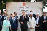 بازگشایی مسجد ۳۵۰ ساله استانبول با حضور اردوغان