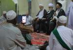 لقاء يجمع ممثل الولي الفقيه في شؤون الحج مع النخب الاسلامية من 17 دولة  