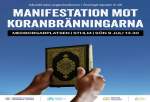 برگزاری تجمع اعتراض‌آمیز علیه قرآن‌سوزی در سوئد