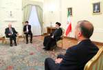 وزير الخارجية العراقي يلتقي الرئيس الايراني