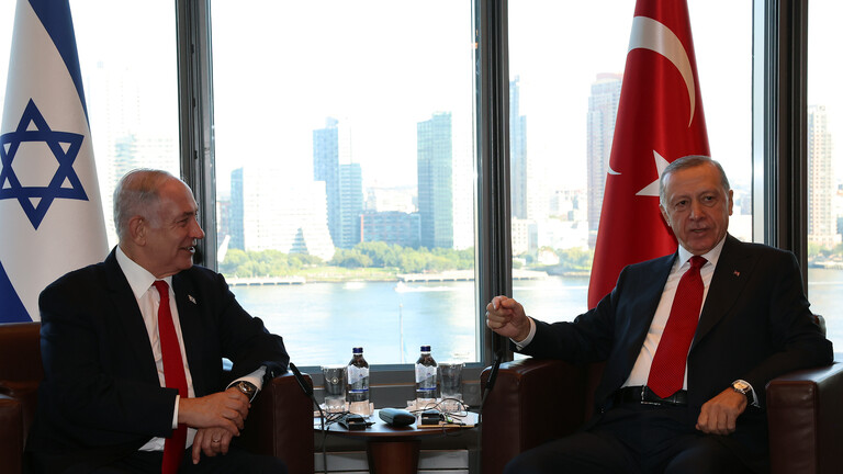 گفت‌وگوی اردوغان و نتانیاهو در خصوص عادی سازی روابط با عربستان