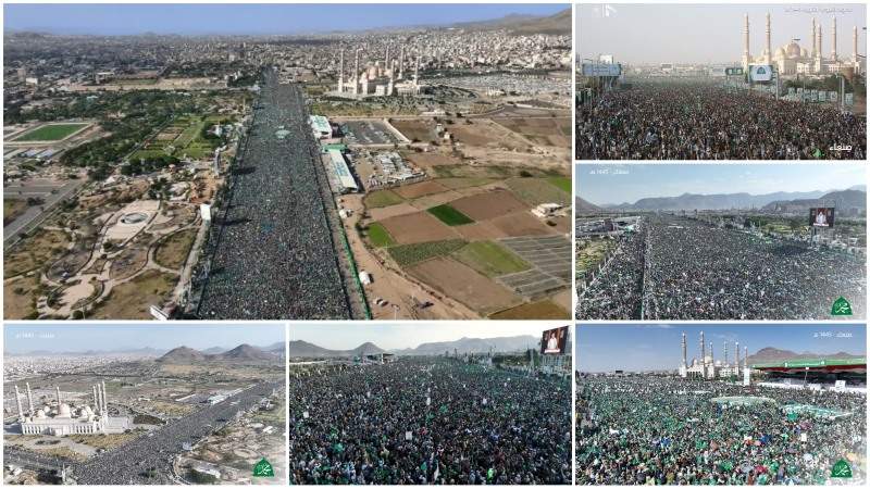 احتفال مليوني في صنعاء بالمولد النبوي الشريف  