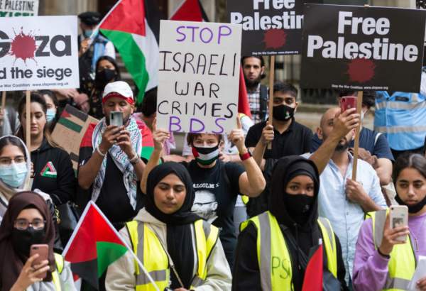 استفاده دولت بریتانیا از اسلام‌هراسی برای جلوگیری از حمایت فلسطین