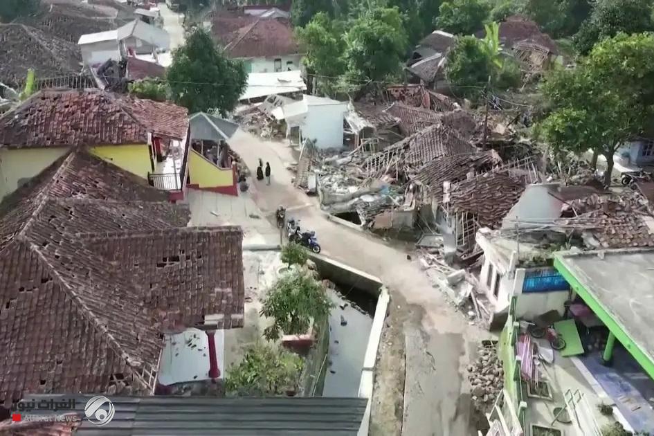 وقوع زلزله 6.9 ریشتری در اندونزی