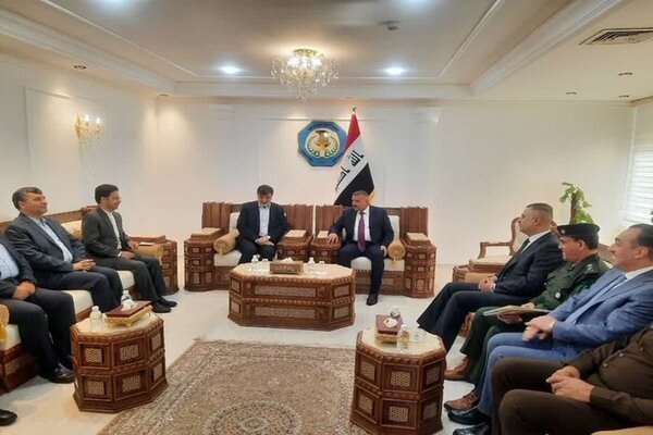دیدار سردار رادان با وزیر کشور عراق