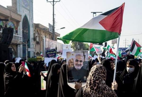 Pro-Palestine rally held across Iran (video)  