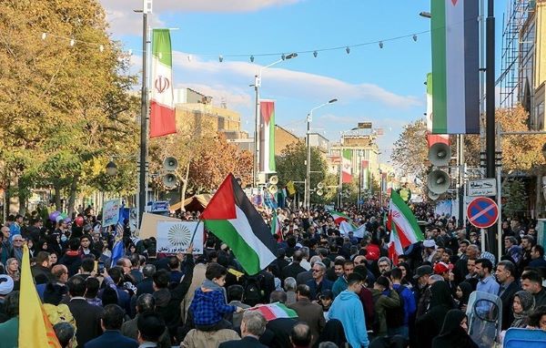 Pro-Palestine rallies held across Iran (photo)  