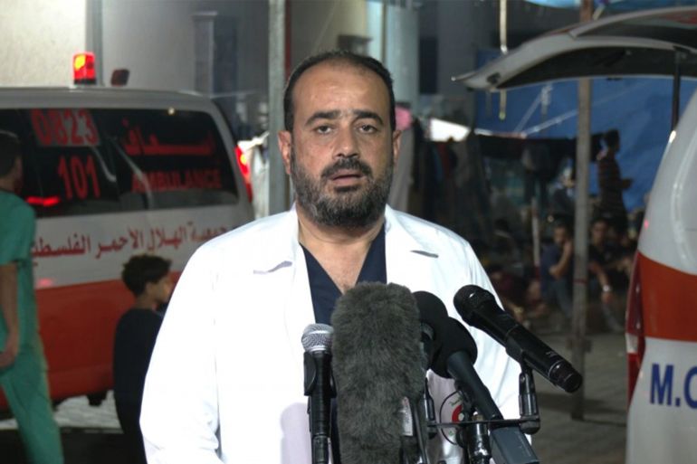 ابراز بی‌خبری سازمان جهانی بهداشت از سرنوشت مدیر بیمارستان الشفاء در غزه