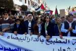 Thousands in Morocco take to the streets, expressing their opposition to the normalization of relations with Israel