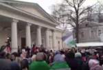 تجمع مردمی در حمایت از ملت فلسطین در مسکو