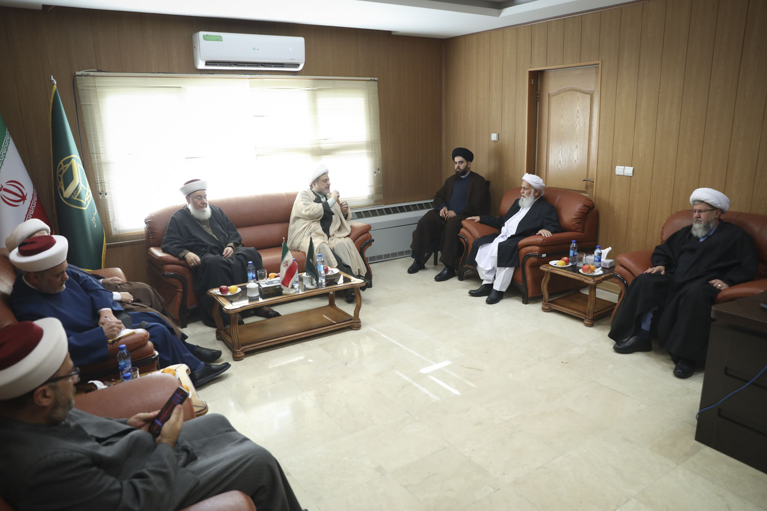 دیدار اعضای تجمع علمای مسلمان لبنان با رئیس شورای عالی مجمع تقریب مذاهب اسلامی