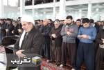 فیلم| اقامه نماز جمعه شهرستان ثلاث باباجانی  
