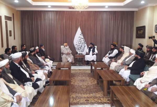 دیدار رهبر جمعیت علمای اسلام پاکستان با مقام ارشد طالبان در کابل