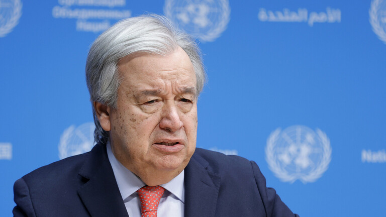 الأمين العام للأمم المتحدة يدعو لوقف فوري لإطلاق النار في غزة