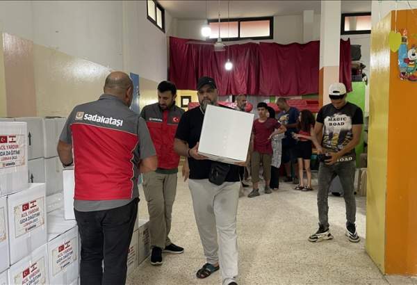 یک انجمن ترکیه‌ای به آوارگان فلسطینی در لبنان کمک می‌کند