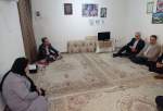 دیدار و تکریم از خانواده شهید "جعفر محمد ویسی" به مناسبت روز پاسدار