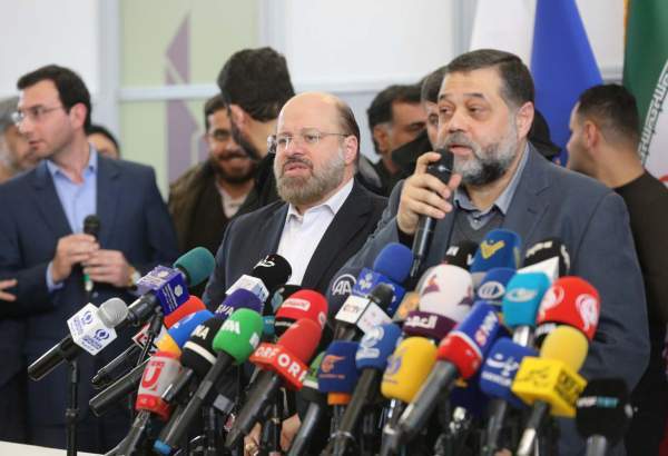 حضور رهبران مقاومت فلسطین در نمایشگاه رسانه‌ها در تهران