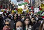 تظاهرات هزاران شهروند آمریکایی و اروپایی در حمایت از فلسطین