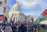 تظاهرة بالآلاف في سان فرنسيسكو للمطالبة بإيقاف الحرب على قطاع غزة
