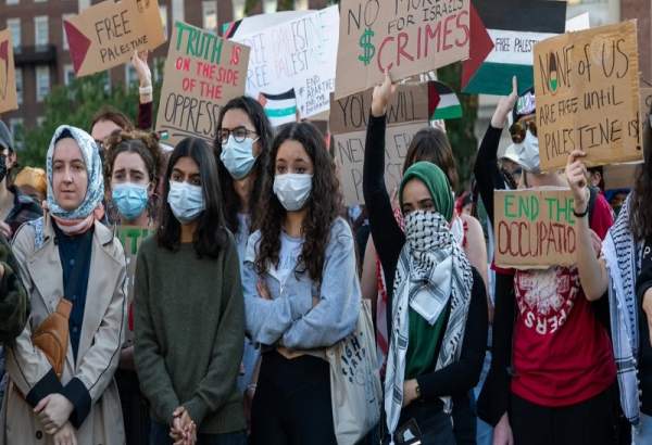 شکایت از دانشگاه کلمبیا به دلیل تعلیق دو گروه دانشجویی حامی فلسطین