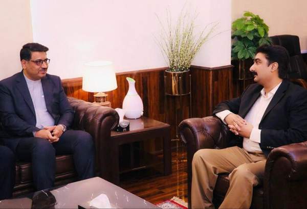 پاکستان کے صوبہ سندھ کے وزیر سیاحت و ثقافت کی ایرانی قونصل جنرل سے ملاقات