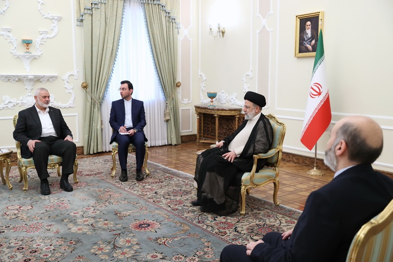 الرئيس الايراني : نحن نفتخر بدعم القضية الفلسطينية