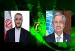 گفتگوی امیرعبداللهیان و گوترش درباره حمله اسرائیل به کنسولگری ایران در سوریه