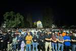 حضور 45 هزار نمازگزار در مسجدالاقصی برای اقامه نماز تراویح