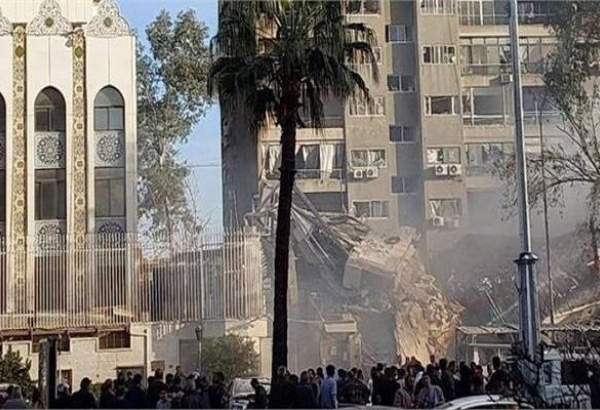 دمشق میں ایران کے سفارتخانہ پر حملہ