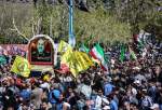 funeral ceremony of IRGC commander martyred in Damascus terrorist attack (photo)  