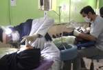 ارائه خدمت رایگان دندانپزشکی در شهرستان رودان توسط گروه رهروان مهدی