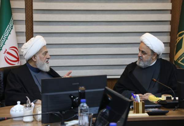 Huj. Shahriari meets deputy of Lebanon’s Supreme Islamic Shia Council (photo)  