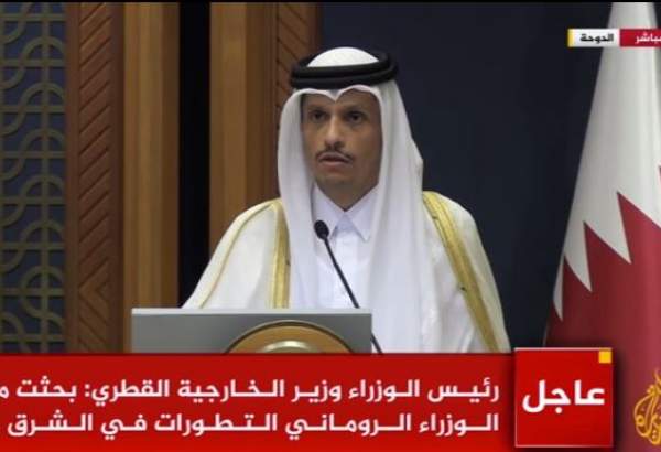 وزیر خارجه قطر سیاست‌های رژیم اشغالگر را محکوم کرد