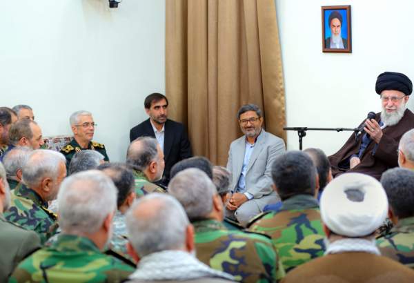 Ayatollah Khamenei hails army commanders over performance in recent retaliatory attack