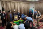 مراسم استقبال از پرچم آستان قدس رضوی با حضور ایرانیان مقیم مالزی