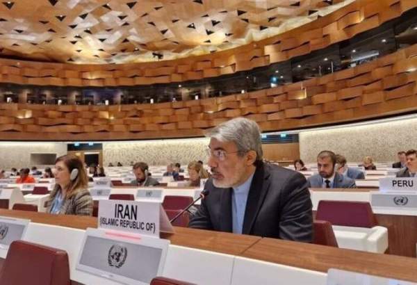 السفير الايراني في جنيف : التعددية القطبية كفيلة بتسوية الصراعات سلميا