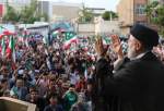 الرئيس الايراني: ادعياء حقوق الانسان يقمعون المدافعين عن مظلومية غزة