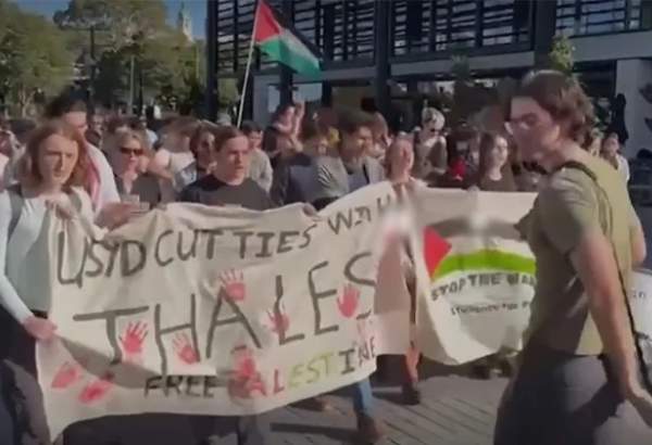 امریکا اور فرانس کے بعد آسٹریلیا کی یونیورسٹی میں بھی فلسطین کے حق میں مظاہرے
