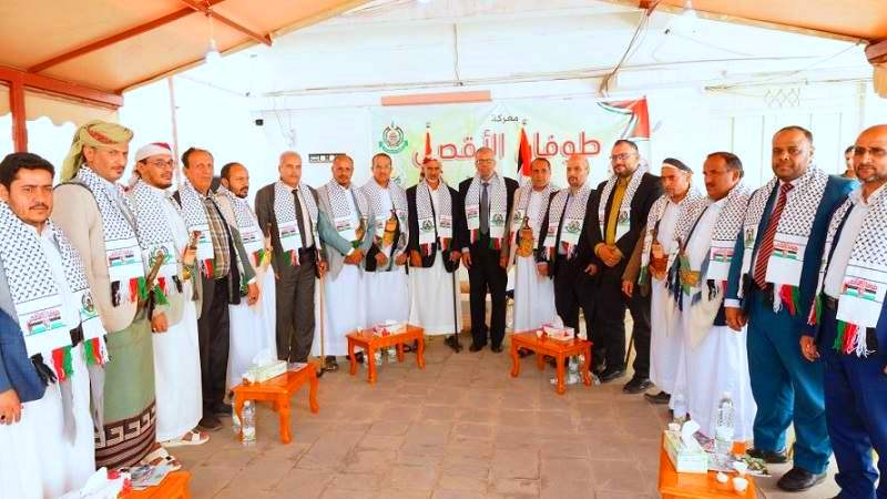 رئيس اللجنة الوطنية لنصرة الأقصى في صنعاء  یشید بالتلاحم بين فصائل العمل الفلسطيني