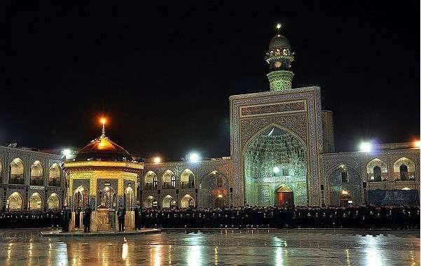 Mourning ceremony of Imam Hussein(AS),third Shia Imam, held in the holy shrine of Imam Reza(AS)in Mashhad