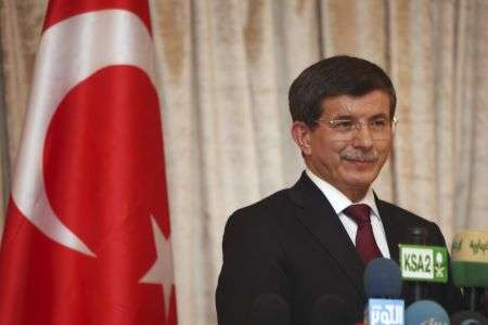 Turkish Foreign Minister Ahmet Davutoglu