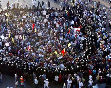 يوم الغضب الثانى فى مصر و الثالثة الجمعة