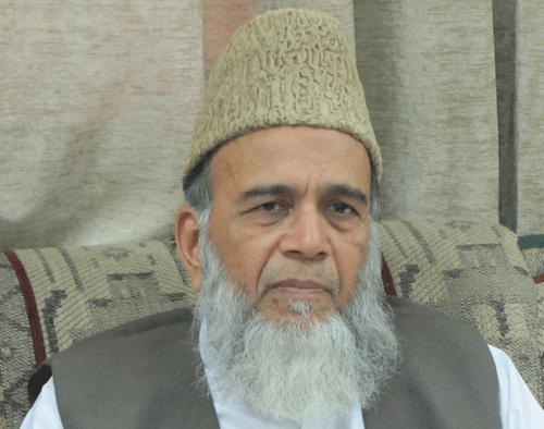 The Jamaat e Islami Pakistan chief, Syed Munawar Hasan